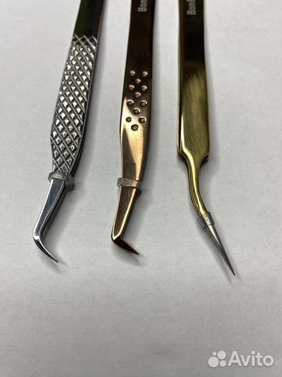 Пинцеты для наращивания ресниц