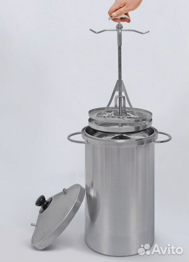 Коптильня Домашняя Hanhi горячего копчения, 20 л