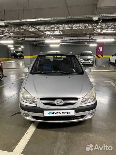 Hyundai Getz 1.4 AT, 2007, 138 670 км