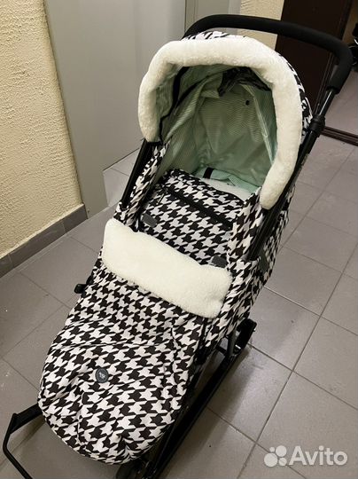 Санки коляска Ника 7-5к