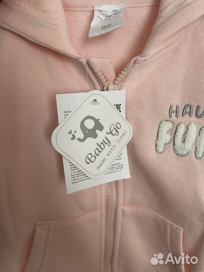 Кофточка для девочки 86