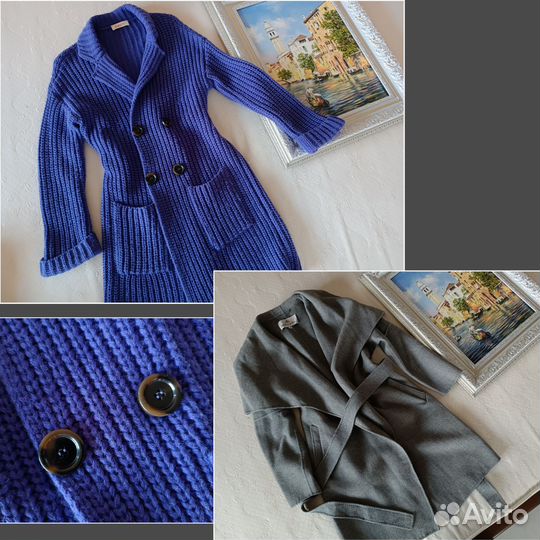 Кардиган пальто kontatto размер M S