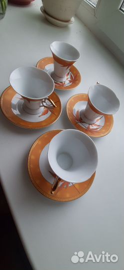 Кофейная пара фарфор
