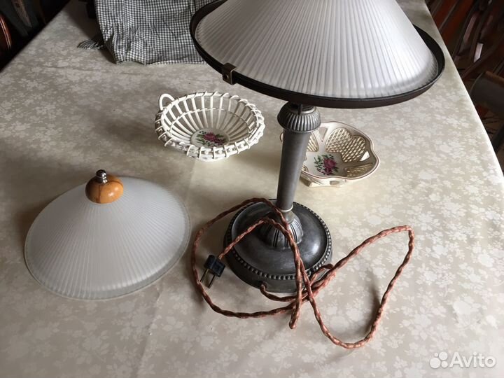 Лампа настольная СССР