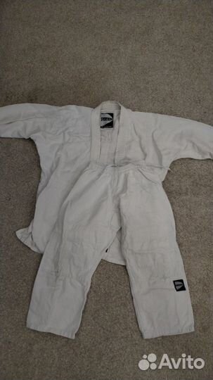 Кимоно для дзюдо белое рост 146