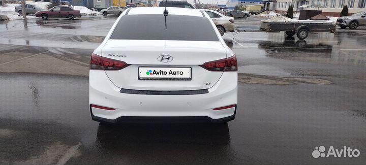 Hyundai Solaris 1.6 МТ, 2018, 105 000 км