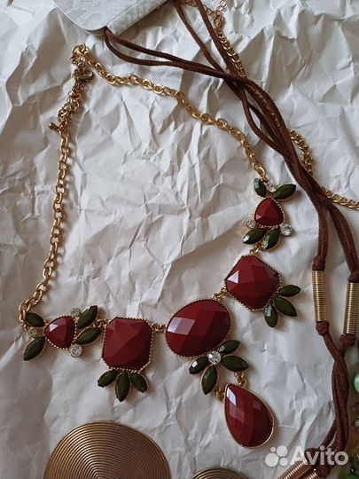 Бусы колье ожерелье