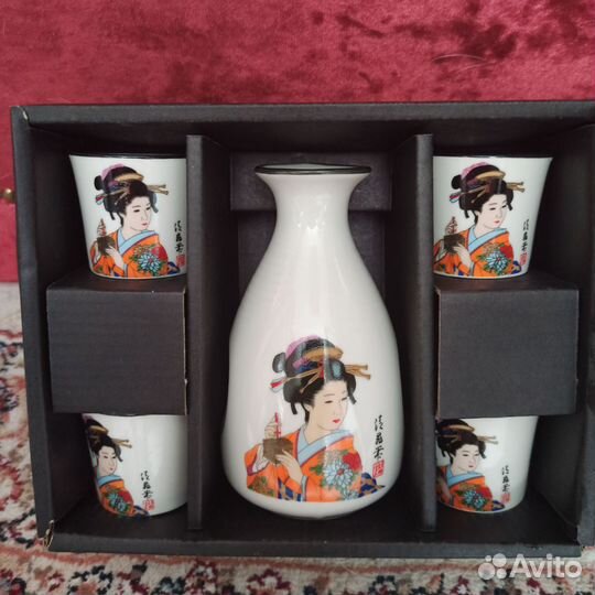 Набор для саке новый