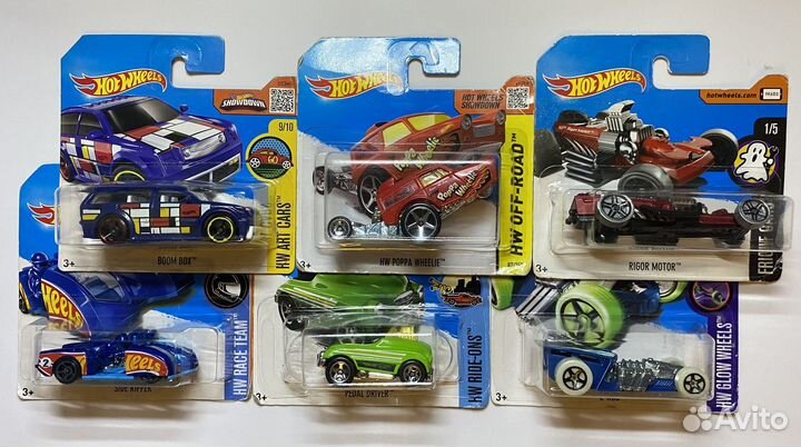 Лот Hot Wheels 2014-2017