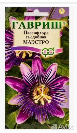 Пассифлора (маракуйя)