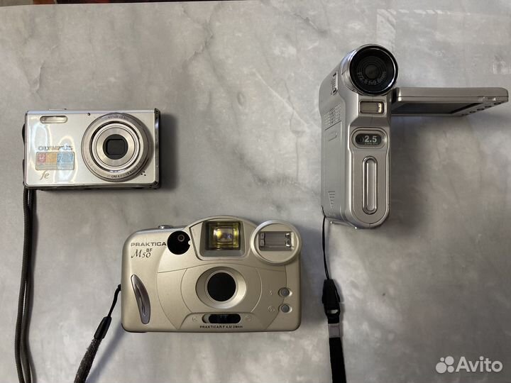 Плёночные фотоаппараты и цифровые