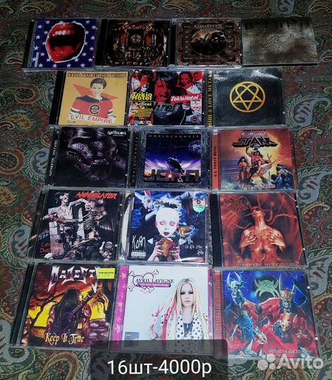 CD Nightwish/Gamma Ray/Dio и т.д