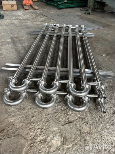 Предохладитель молока трубчатый