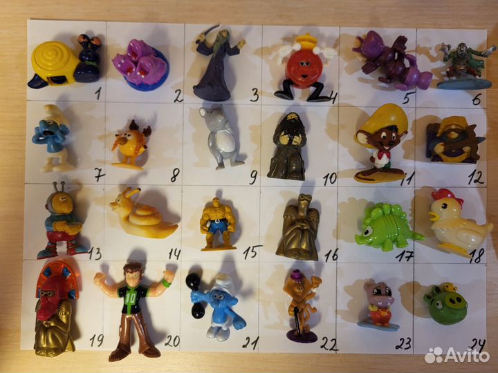 Игрушки из киндера