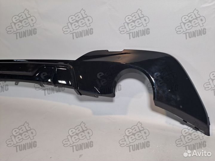 Диффузор BMW G20 Performance черный глянец