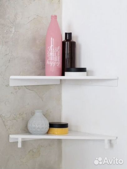 Полка настенная в ванную