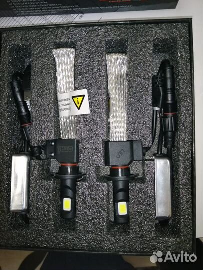 LED лампы головной свет C3 H11(гибк. кулер) 12-24В