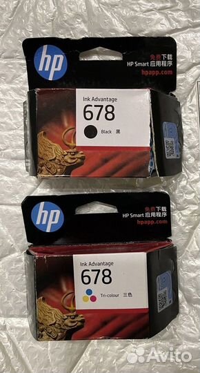 Картридж hp 678