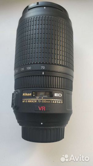 Объектив Nikon ED AF-S Nikkor 70-300mm