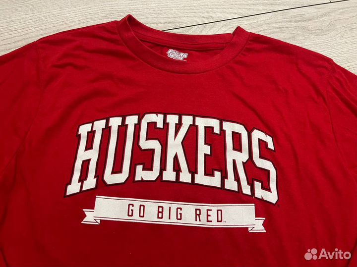 Спортивный лонгслив Nebraska Cornhuskers XL