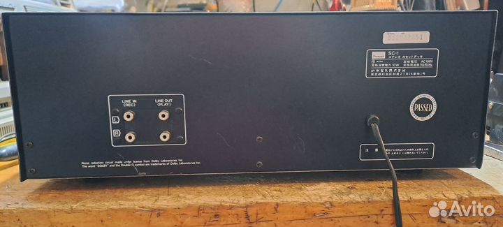 Кассетная дека sansui SC-1