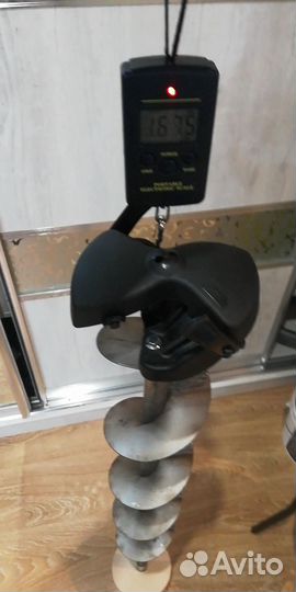 130 титановый ледобур под шуруповерт