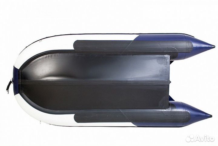 Надувная лодка gladiator D470AL бело/темно-синий
