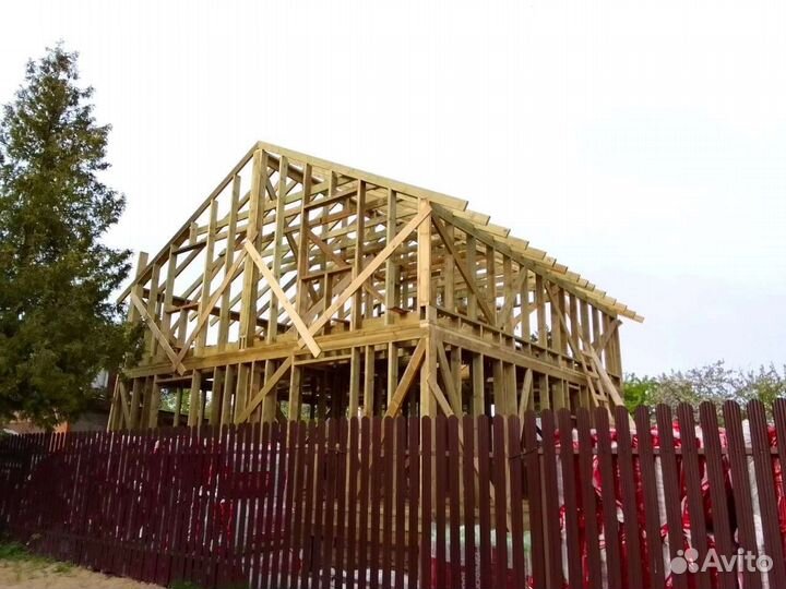 Строительство каркасный дом Веранда Пристройка