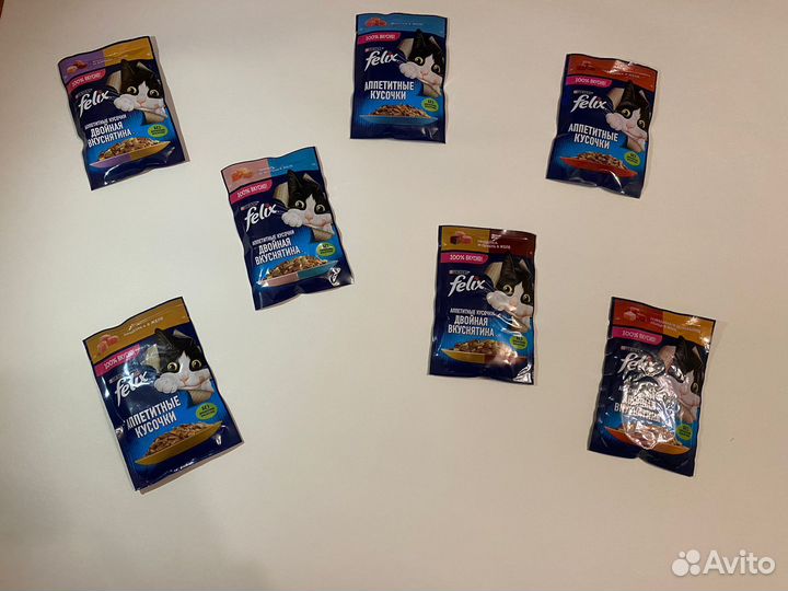 Влажный корм для кошек феликс влажный