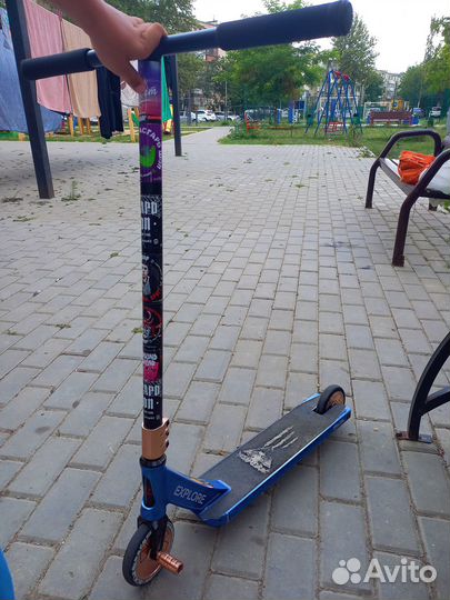Трюковой самокат б/у