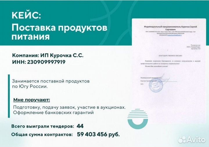 Тендерный специалист / Тендерное сопровождение