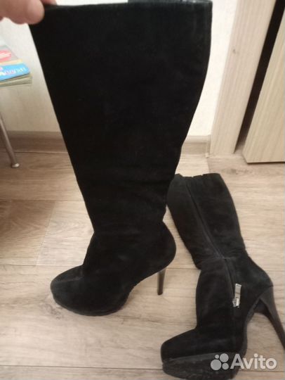 Сапоги женские демисезонные 35 размер бу
