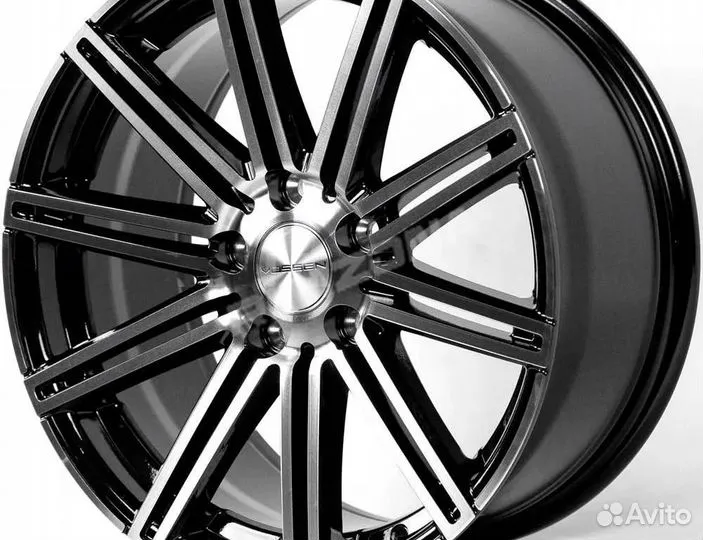 Литой диск в стиле vossen R18 5x114.3. Работаем с