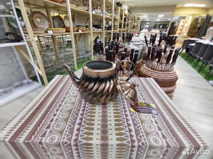 Чайник медный