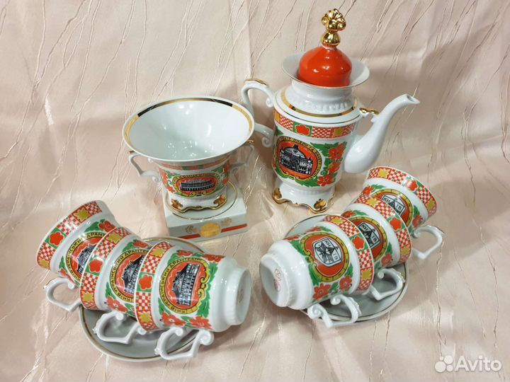 Тематический сервиз чайный СССР