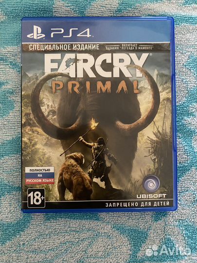 Игра для приставки farcry primal новый диск
