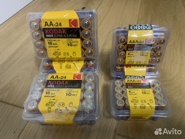 Батарейки алкалиновые Kodak