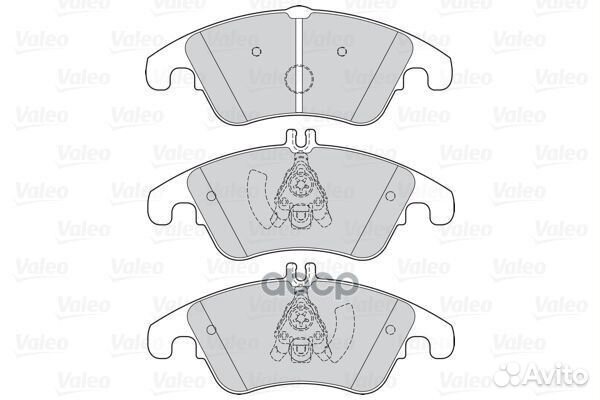Колодки тормозные 302160 Valeo