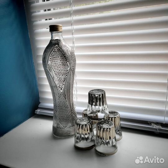 Набор СССР для крепких напитков штоф стопки винтаж