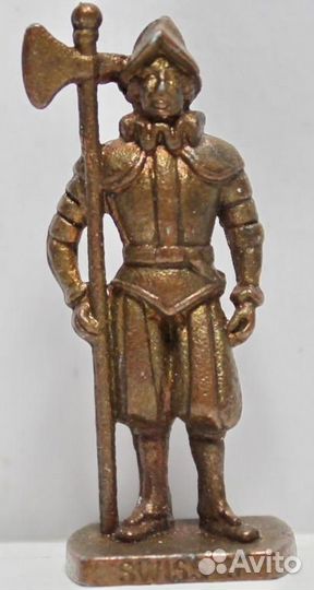 Фигурка металлическая Швейцарского солдатика