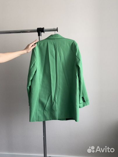 Пиджак жакет зеленый