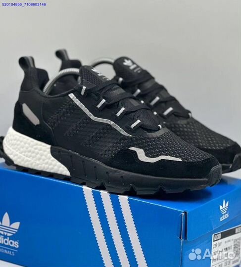 Кроссовки Adidas ZX 1000 Black (Арт.58022)