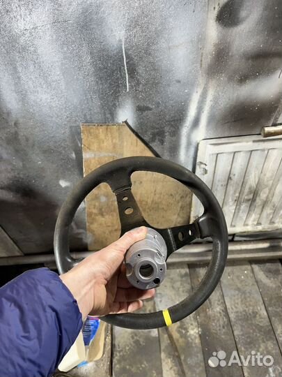 Спортивный руль на ваз