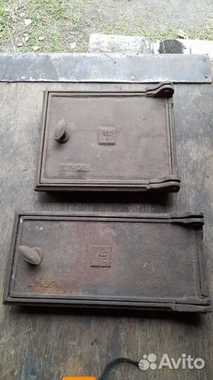 Дверцы печные чугунные