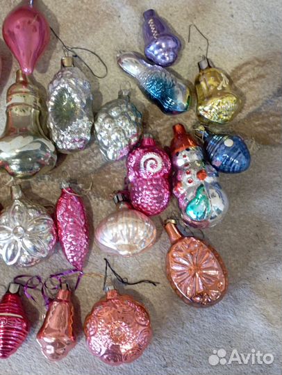 Елочные игрушки СССР