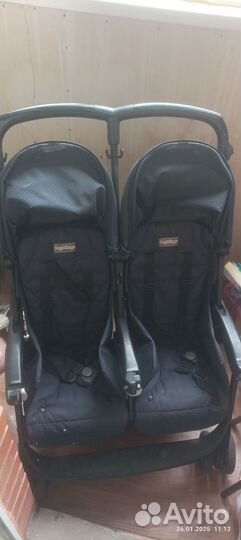 Коляска для двойни