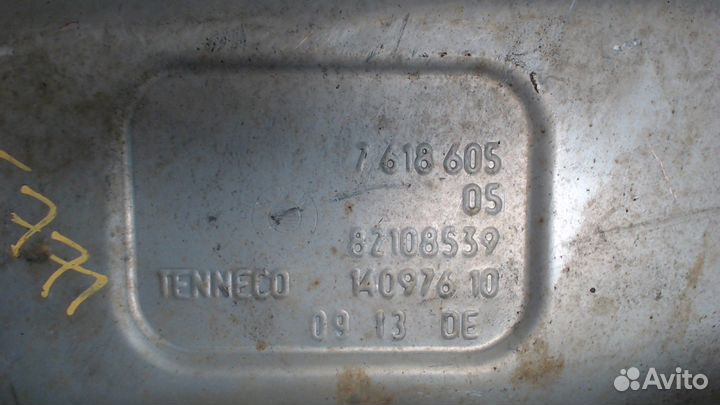 Глушитель BMW 5 F10, 2014