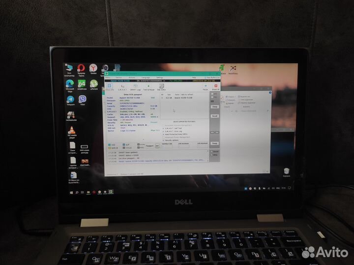 Dell inspiron 13 (P69G001) i5-7200u 8Gb ddr4 512Gb