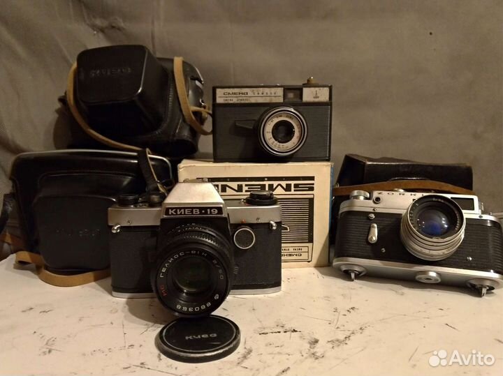 Пленочные фотоаппараты СССР