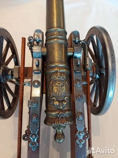 Макет пушки французской артелерии